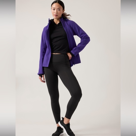 Like New - Athleta Flurry Seamless Hoodie - Size XL - Picture 2 of 8